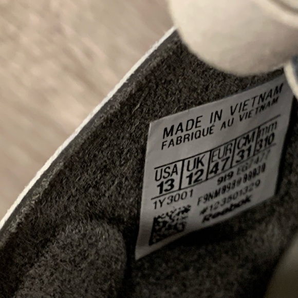 Men’s size US 13 - Reebok Zig Kinetica Concept Type 1 x Ian Paley ‘White’ - Picture 10 of 10